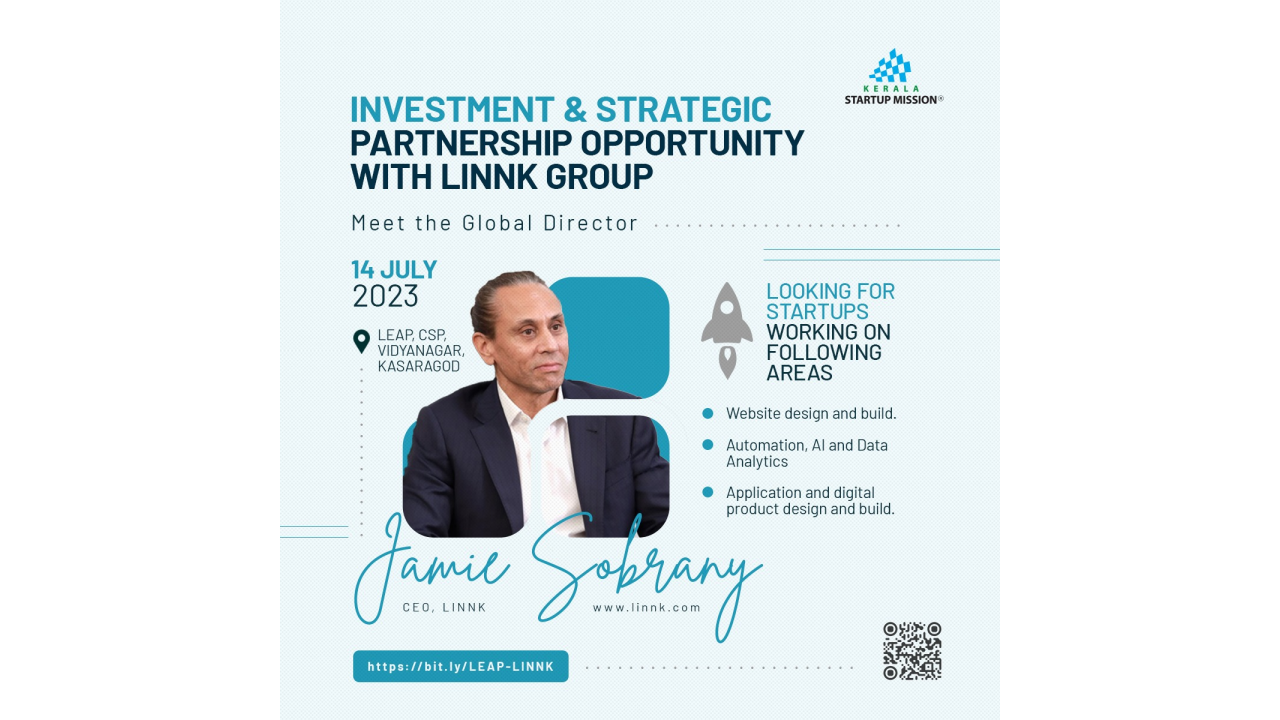Investment & Strategic partnership opportunity with Linnk group