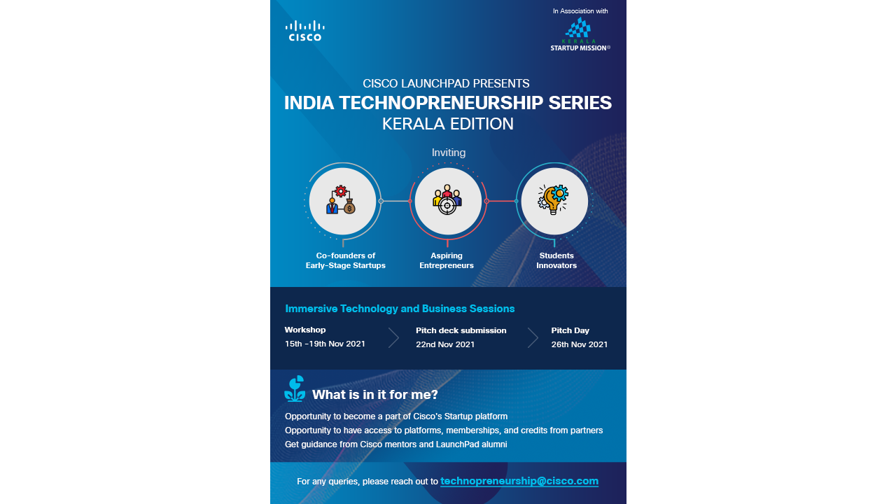 India Technopreneurship Series - Kerala Edition