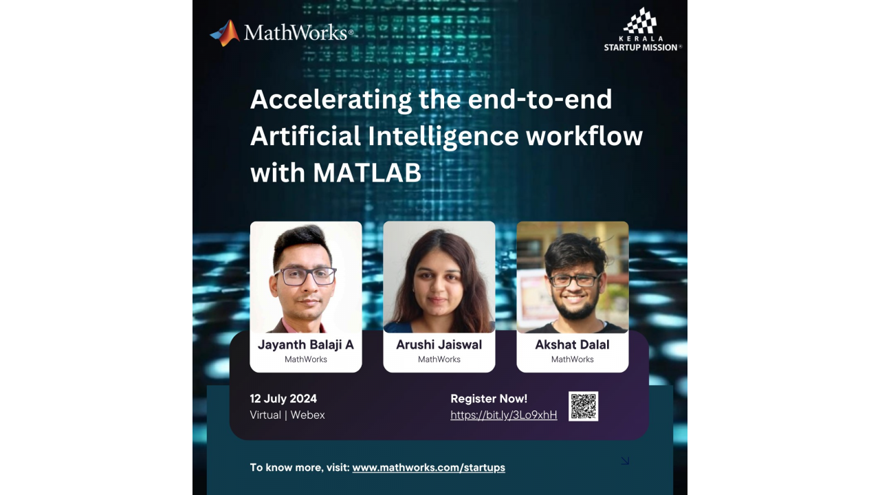 Accelerating the end-to-end Artificial Intelligence workflow with MATLAB