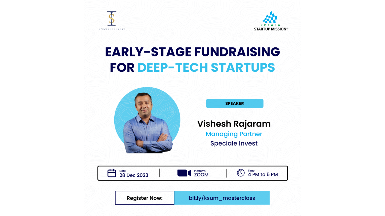 Early Stage Funding Fundraising for Deep-Tech Startups 